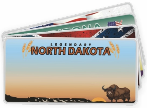 USA Fun - Kennzeichen | 300 x 150 x 1 mm