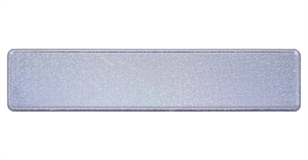 Sparkling | Glitzer Fun-Kennzeichen
