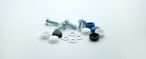 Schraubenset 5,5 x 16 mm für Kfz-Kennzeichen