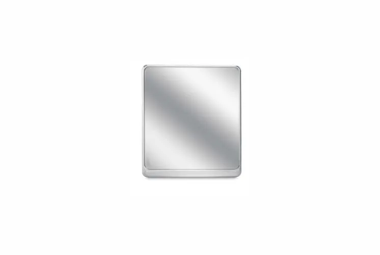 Alu-Verstärker 180 x 200 mm Premium Chrom-Optik