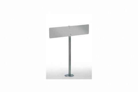 Aluminium Parkplatzschild-Halterung zum Aufschrauben