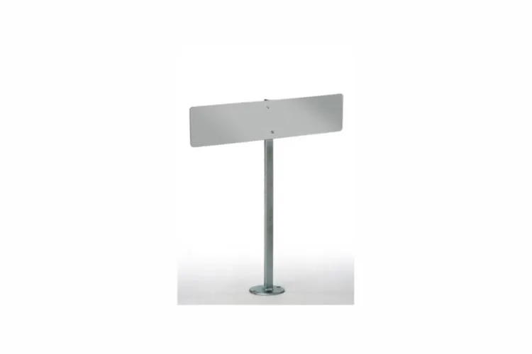 Aluminium Parkplatzschild-Halterung zum Aufschrauben