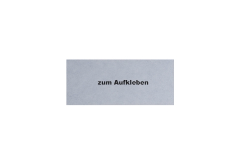Bitte keine Werbung rot | Graviertes Schild, Einleger, Briefkastenschild