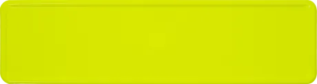 Geprägtes Fun - Junior Schild Gelb Fluoreszierend 340 x 90