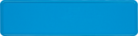 Geprägtes Fun - Junior Schild Hellblau Reflektierend 340 x 90