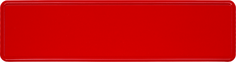Geprägtes Fun - Junior Schild Rot Reflektierend 340 x 90