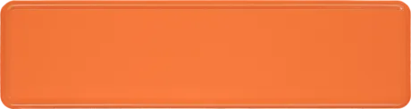 Geprägtes Fun - Junior Schild Orange Reflektierend 340 x 90