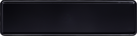 Geprägtes Fun - Junior Schild Schwarz 340 x 90