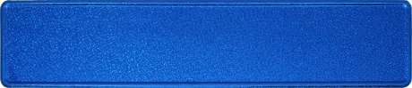 Geprägtes Funschild Wunschtextschild Glitzer Blau