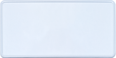 Fun-Kennzeichen | American Size Reflektierend 300 x 150 mm